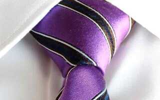 Як зав’язати краватку на шиї різними способами для чоловіків