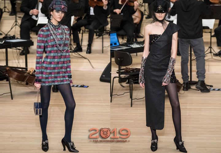 Стильні жіночі сукні на зиму 2018-2019