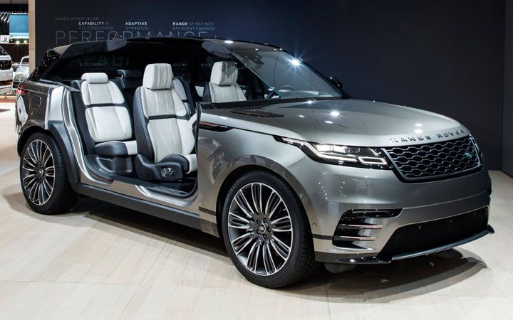 Салон Range Rover Evoque 2019 року