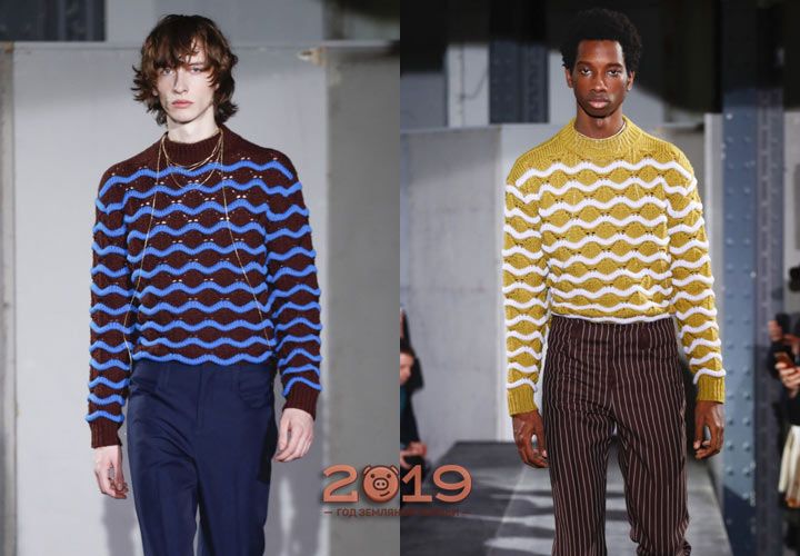 Чоловічі моделі светрів зима 2018-2019