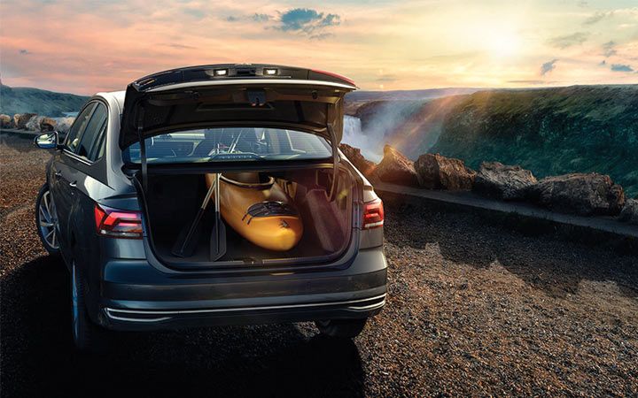 Багажник нового седана Поло 2019 року випуску