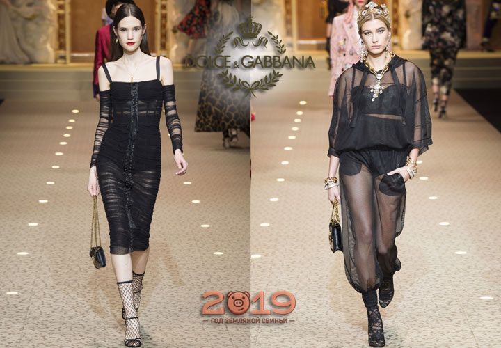 Модні образи Dolce & Gabbana зима 2018-2019