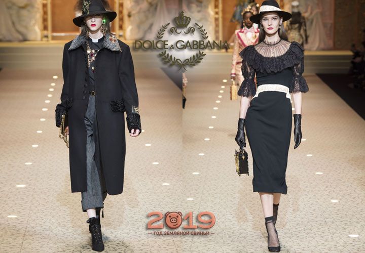 Класичні образи Dolce & Gabbana зима 2018-2019