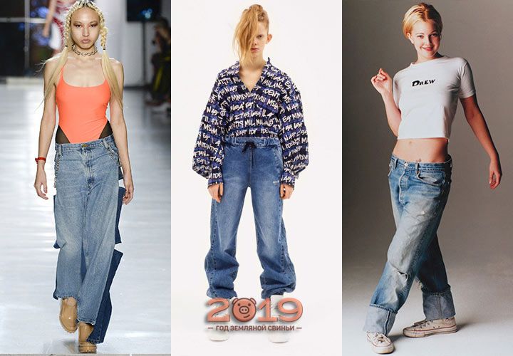 Модні молодіжні джинси 2018-2019 року