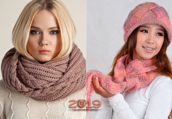 Красиві шарфи на осінь 2018 року