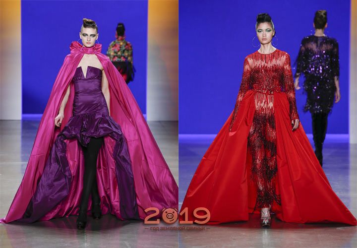Naeem Khan пишні сукні колекції осінь-зима 2018-2019