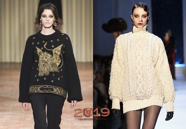 модні моделі светрів 2018-2019 роки
