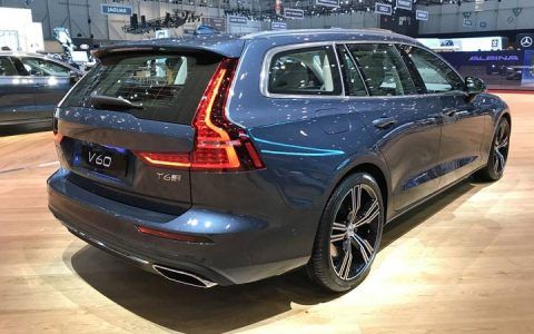 Женева новий Volvo V60 2018-2019