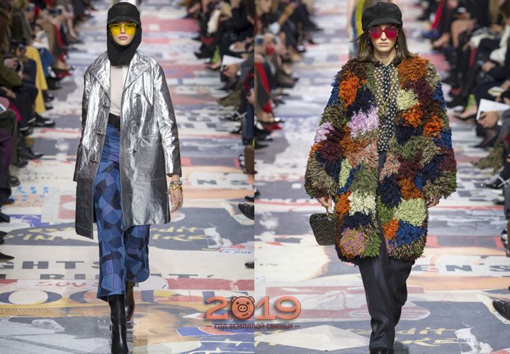 Куртки та шуби модного будинку Діор зима 2018-2019