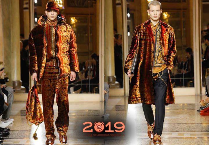 Оксамит в чоловічій моді осінь-зима 2018-2019 року