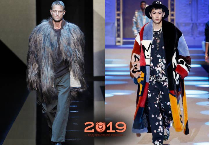 Шуби чоловіча мода 2018-2019 роки