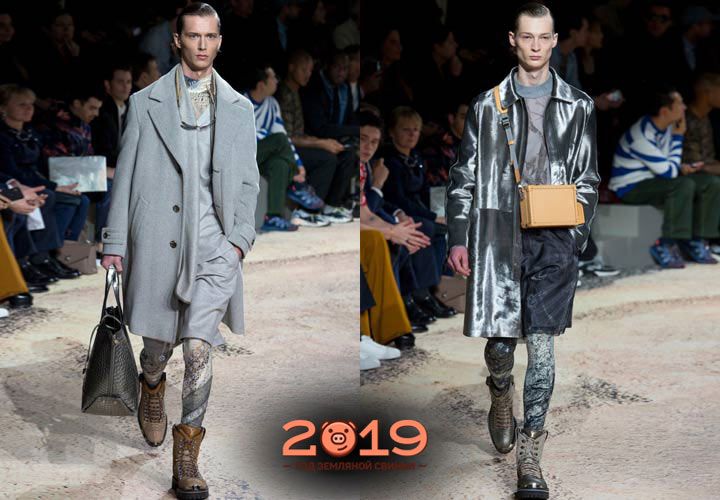 Багатошаровість чоловіча мода 2018-2019 роки