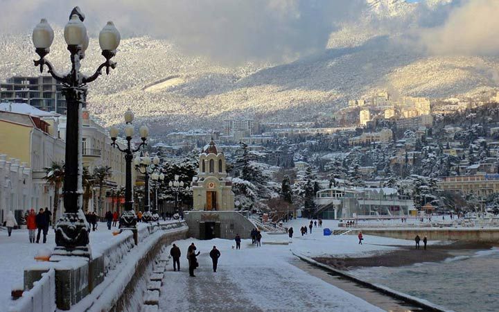 Зимовий Крим погода в 2019 році