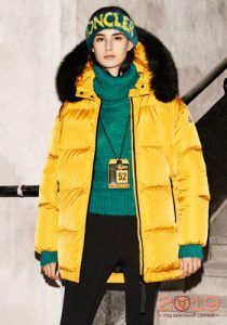 Лимонна куртка зима 2018-2019
