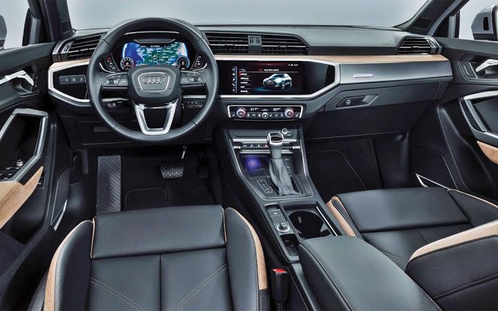 Новий дизайн панелі Audi Q3 2019