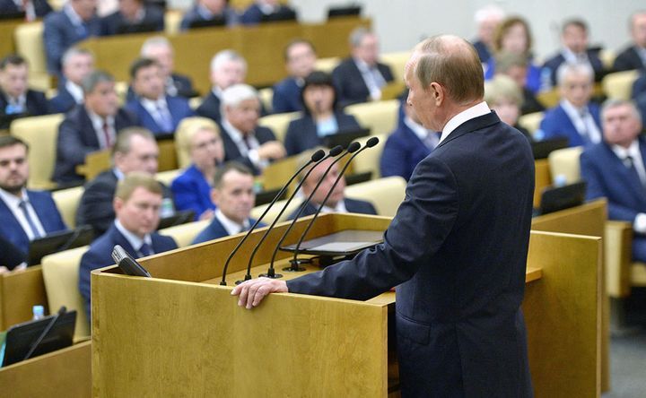 Путін на засіданні уряду