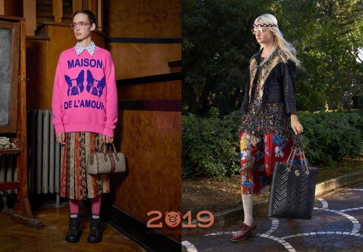 Молодіжні образи Gucci осінь-зима 2018-2019