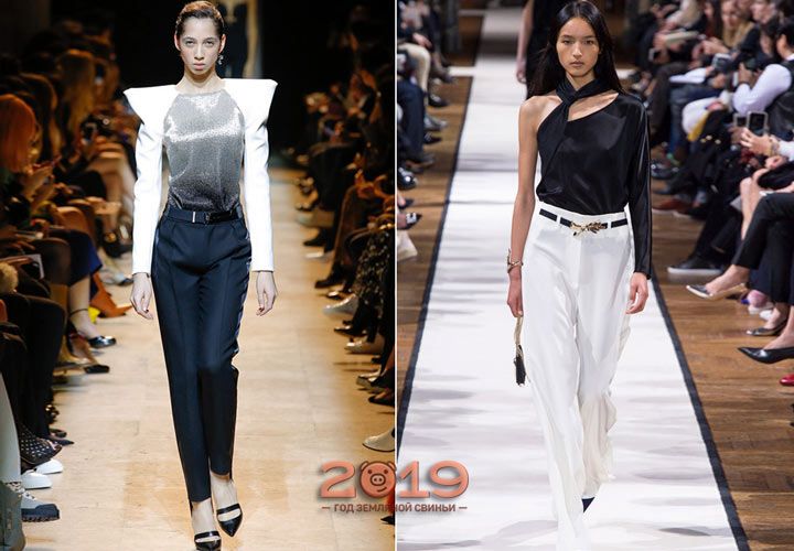 Модні моделі брюк від відомих дизайнерів 2018-2019 роки