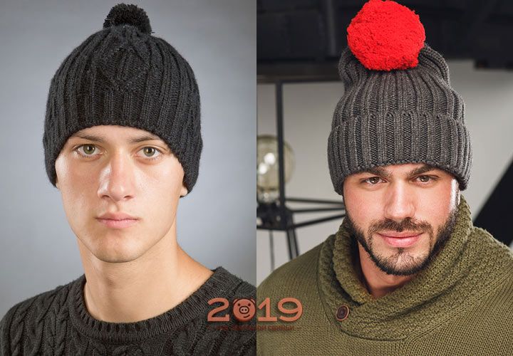 Модні шапки для стильних чоловіків зима 2018-2019