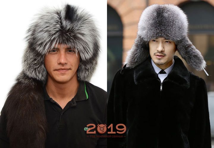 Чоловічі хутряні шапки осінь-зима 2018-2019
