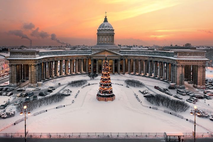 Новорічний Санкт-Петербург