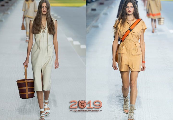 Модні образи показу Hermes весна-літо 2019 Парижі