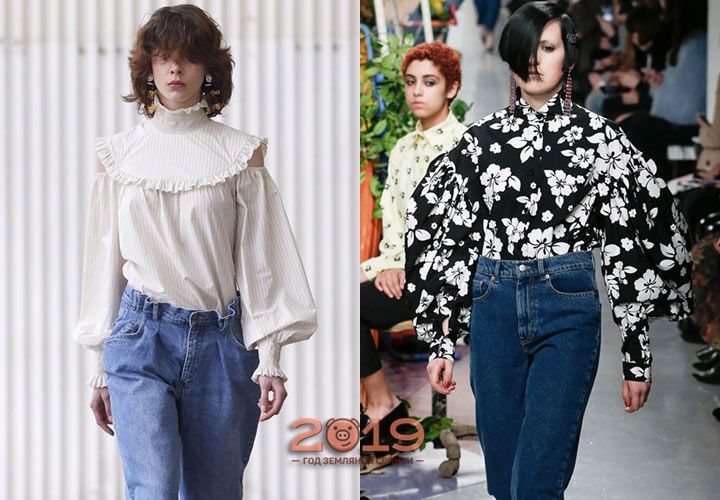 Блузка до джинсів мода 2018-2019 роки