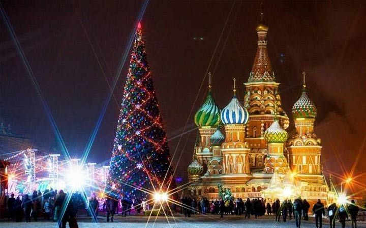 Новорічна ніч 2019 року в Москві