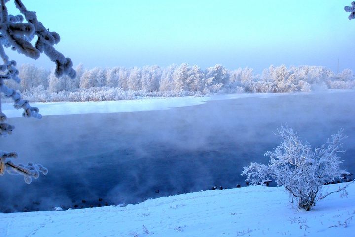 Погода взимку в Сибіру