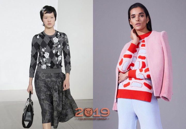 Стильні моделі светри зима 2019