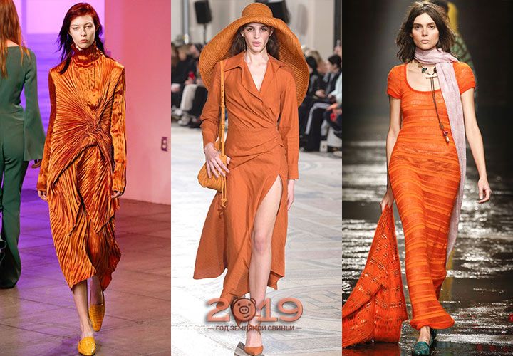 Модний помаранчевий на 2019 рік