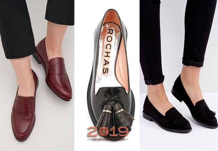 Лофери - модна жіноче взуття сезону осінь-зима 2018-2019