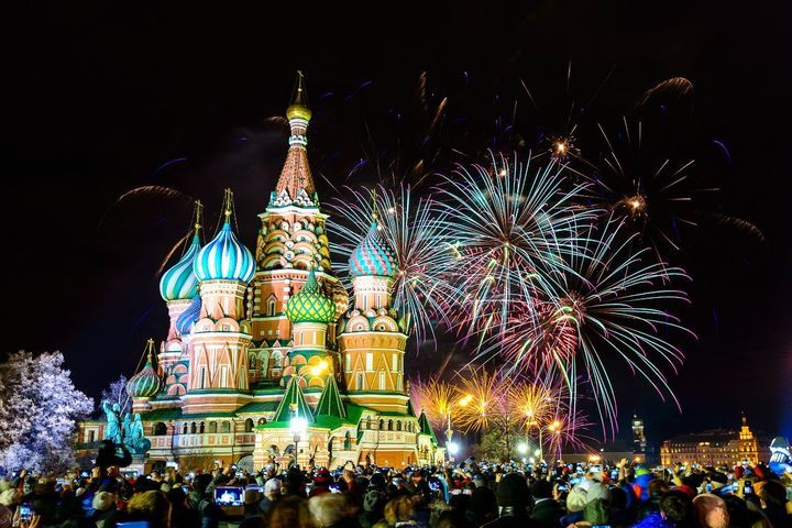 Новий рік 2019 Москві