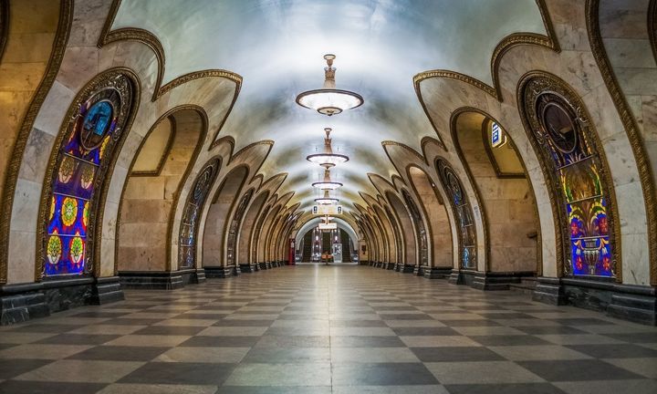 Станція метро в Москві