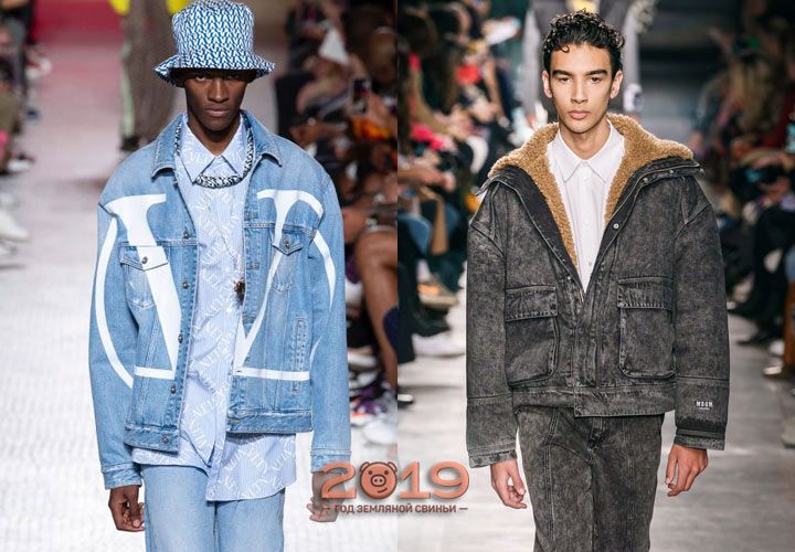 джинсові чоловічі куртки осінь-зима 2019-2020
