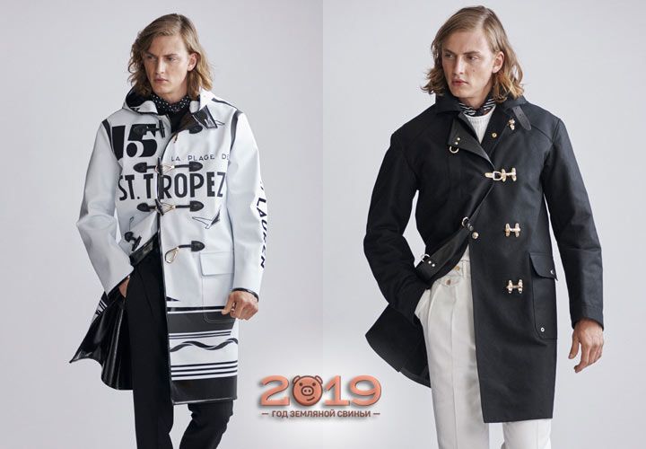 Модні напівпальто чоловіча мода осінь-зима 2019-2020