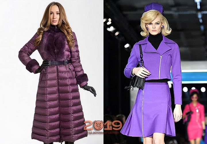 Модний фіолетовий на осінь і зиму 2018-2019 року
