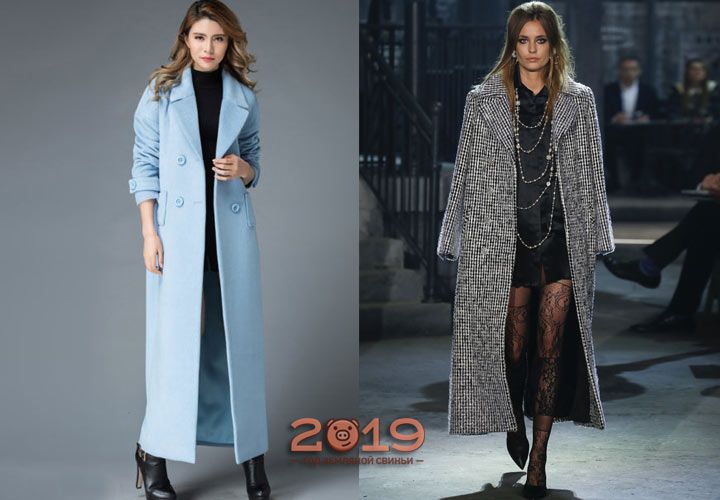 Красиві пальто максі 2018-2019 роки