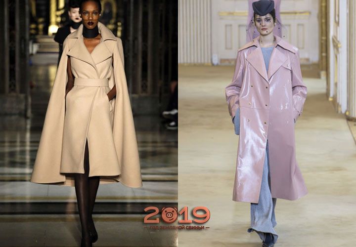 Трендові моделі і кольору пальто зима 2018-2019