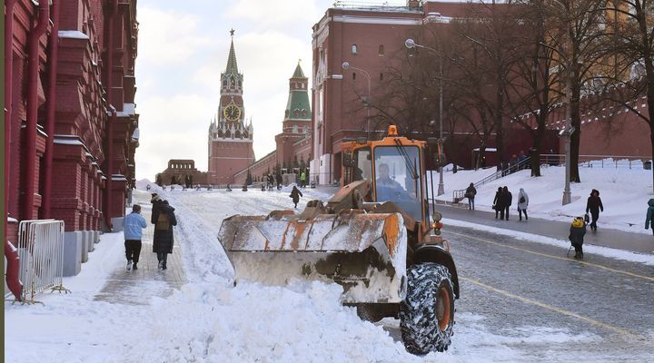 Снігопад в Москві