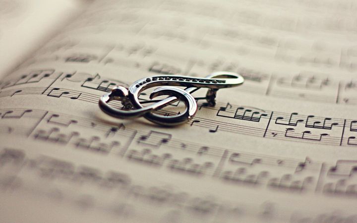 Ноти та скрипковий ключ