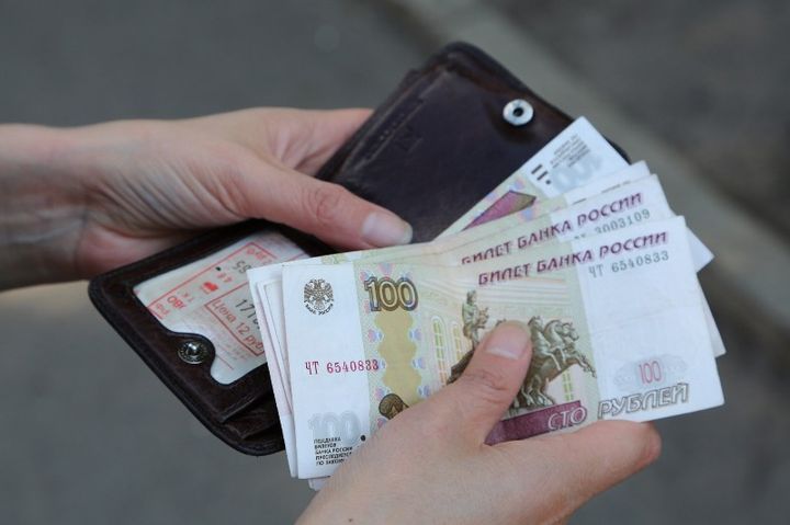 Рублі в гаманці