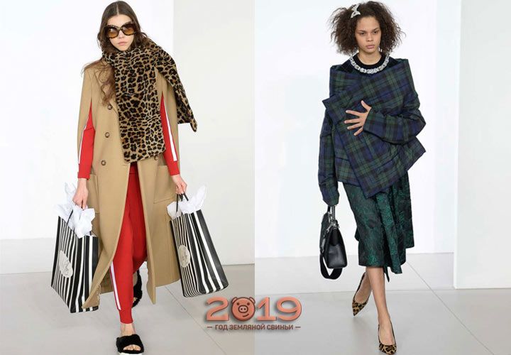 Модні пальто і накидки 2019 року