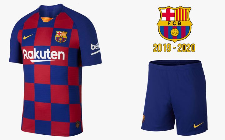 Домашня форма футбольного клубу Барселона на 2019-2020 рік