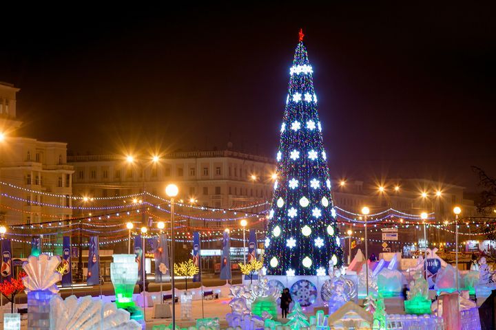 Новий рік в Челябінську