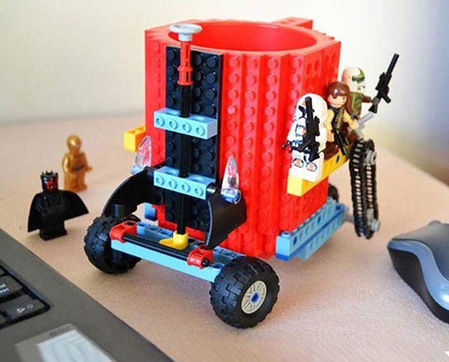 кружка-конструктор Лего