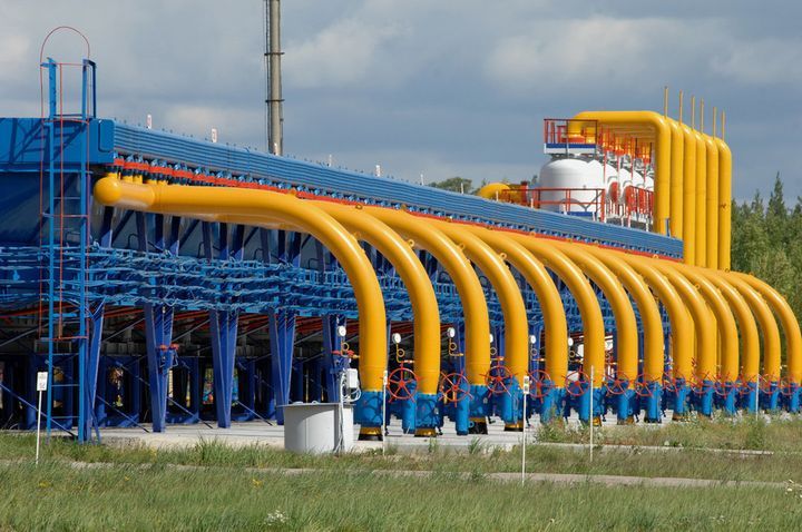 Трансфер газу через Україну
