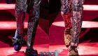 Dolce & Gabbana осінь-зима 2019-2020 чоловічі туфлі з вишивкою