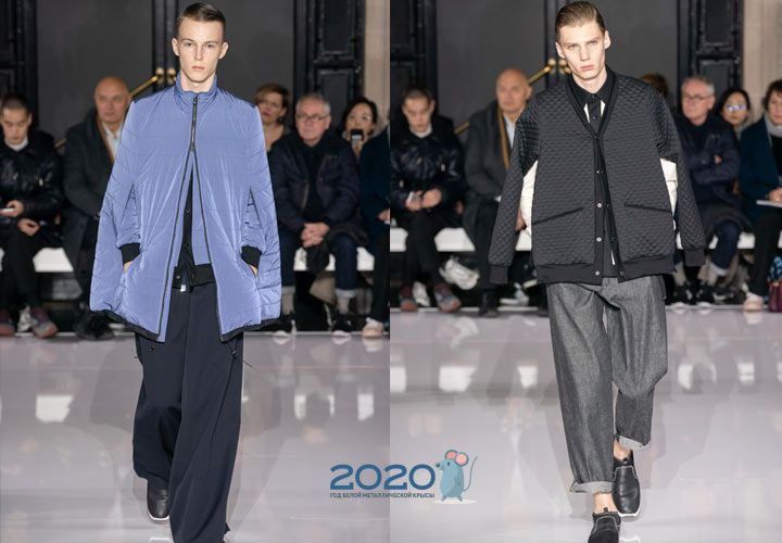 Модні чоловічі Кейп осінь-зима 2019-2020 року