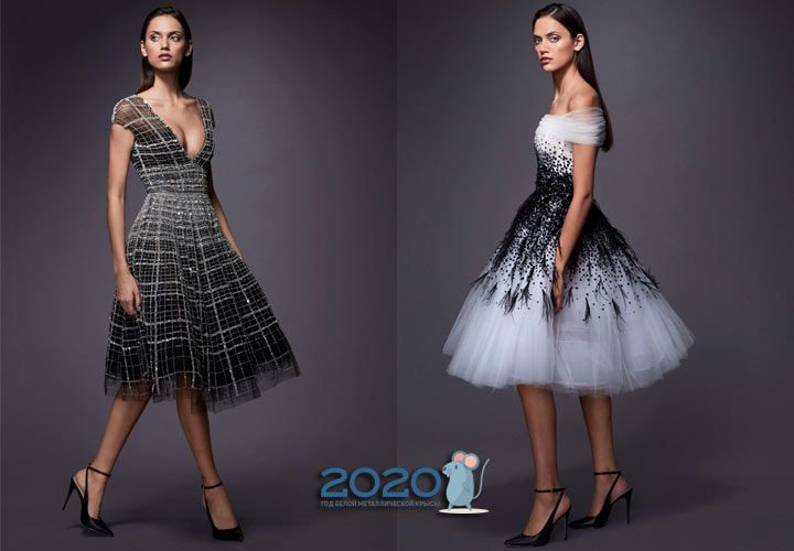 Модні коктейльні сукні зими 2019-2020